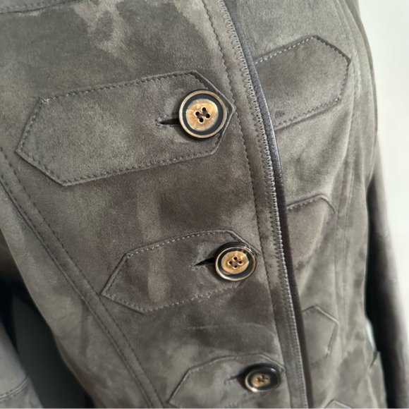 Artico Hand Made in Italy Shearling Coat sz 42 4-6 - Picture 9 of 15